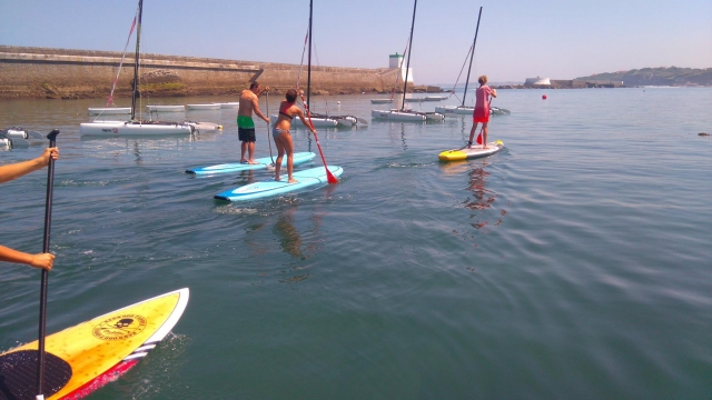  Paseo en Paddle Surf en Bayona 