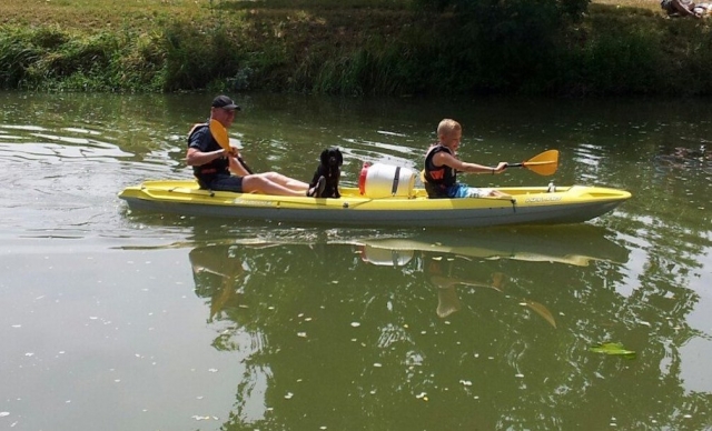  Paseo en canoa biplaza 