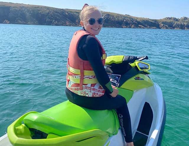 Salida en jet ski 