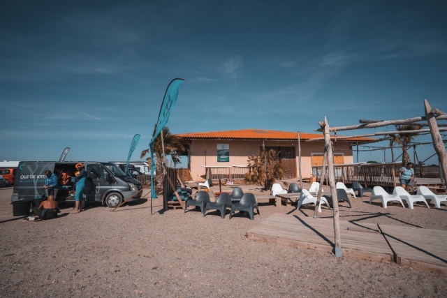 Cabaña en la playa de Leucale 