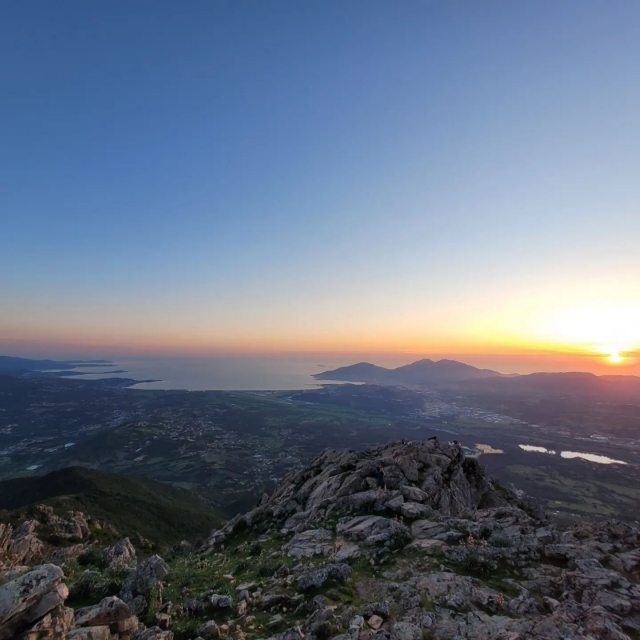 Increíble vista del cielo 