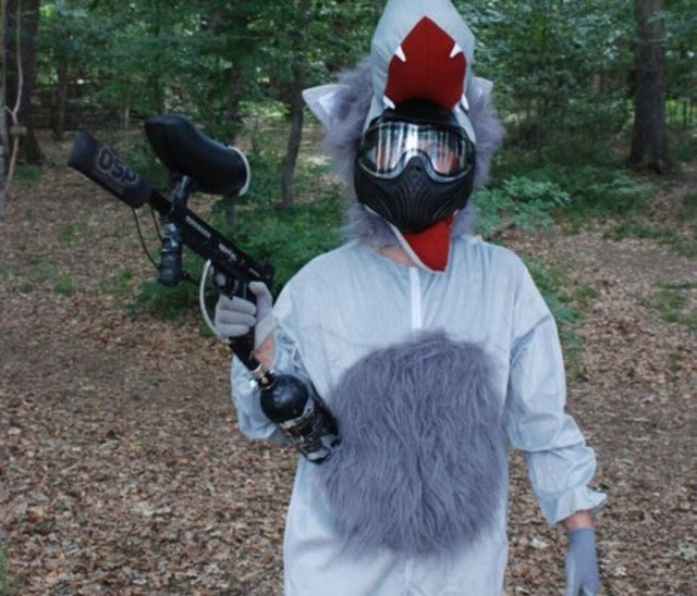 Juego de gotcha disfrazado