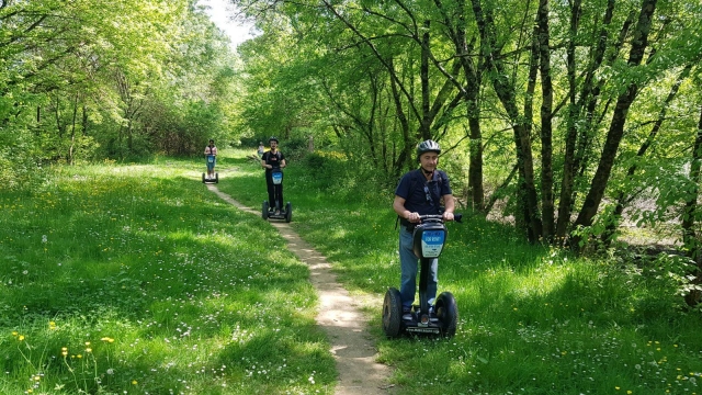  ¡Una salida en segway por el campo para recargar pilas! 