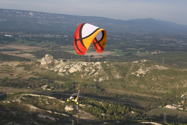  Vuelo en paramotor en Provenza 