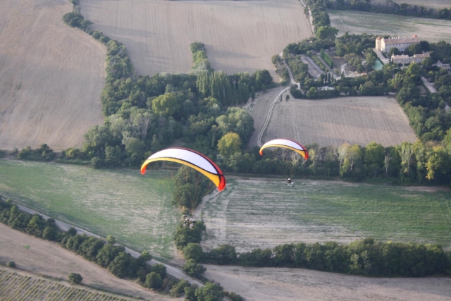 Vuelo sobre Provenza en paramotor