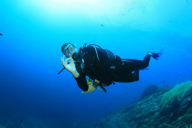  ¡El buceo va bien! 
