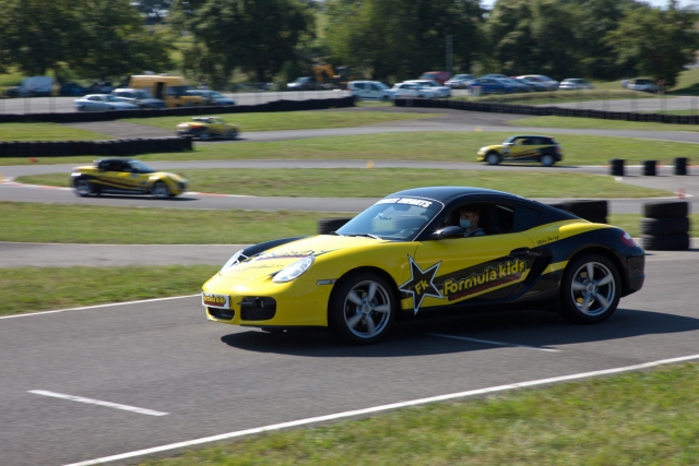  Porsche Cayman en circuito 