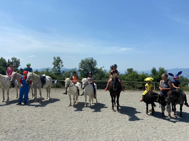  Paseo a caballo para todo el grupo