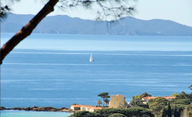 Magnífico panorama del sur de Francia 