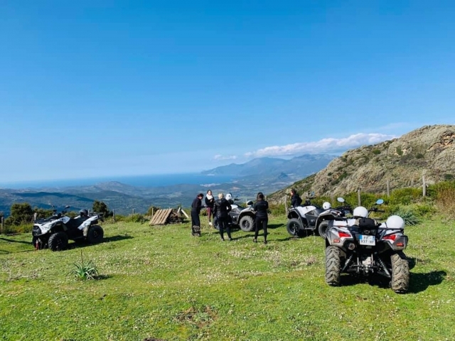  Un entorno magnífico para una excursión en cuatrimoto. 