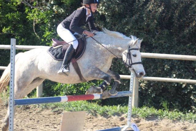 Subir a caballo en Châteaurenard. 