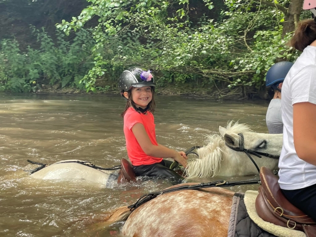  Los places de los pbaños en pony en Normandía 