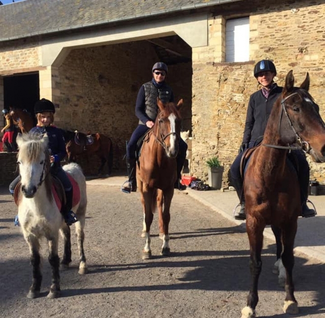  Salida para un magnífico paseo a caballo paseo 