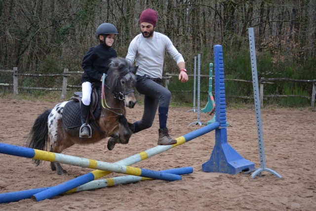  Clases de pony con instructor 