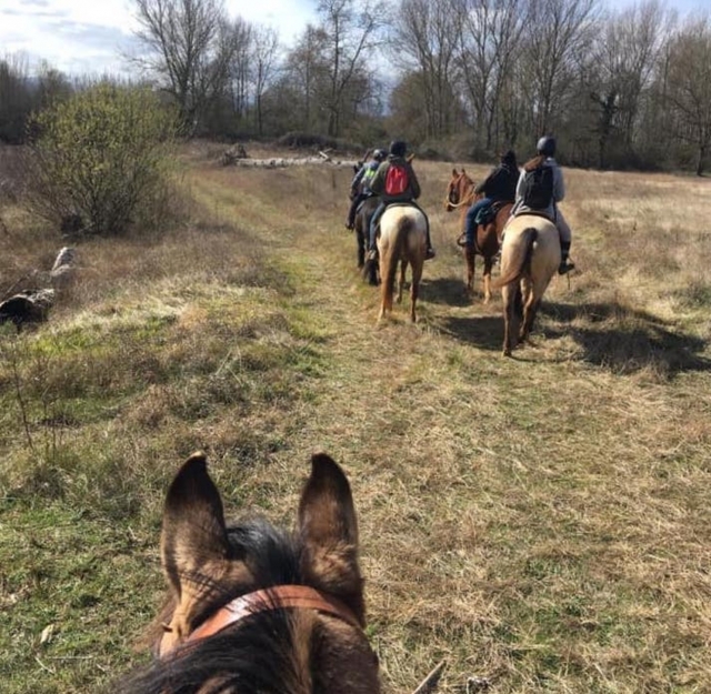  Pbaños a caballo en Ariège