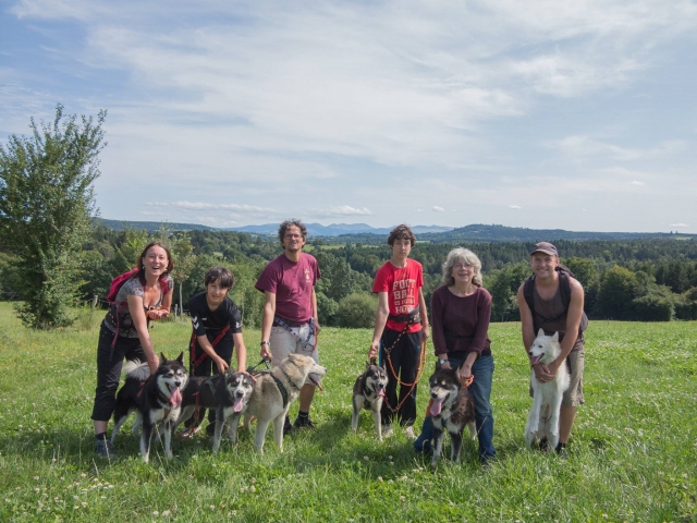  Cani-rando en Puy-de-Dôme 