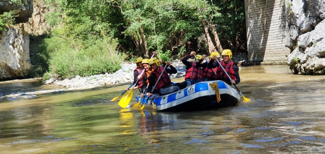  ¡Todos a bordo de la balsa! 