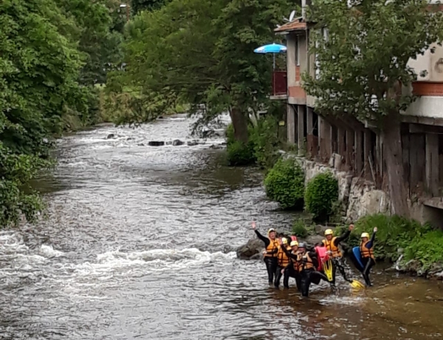  Nuestros aventureros hidrospeed 