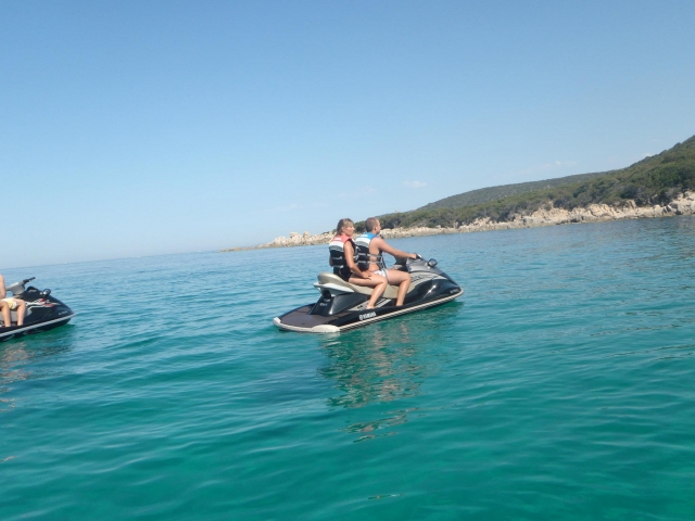  Paseo en jet ski biplaza por el sur de Córcega 