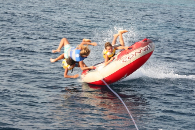  Divertida actividad de boya remolcada 