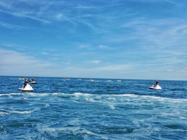  Salida en grupo en jet ski en Vendée 