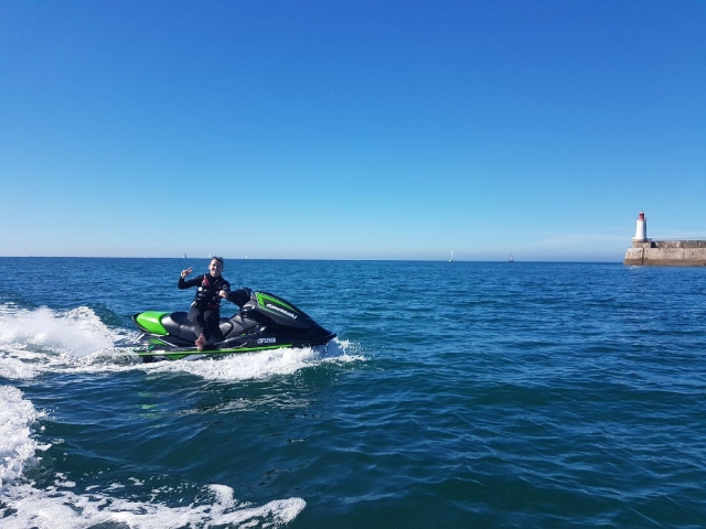  Descubrimiento de la Côle de Lumière en jet ski 