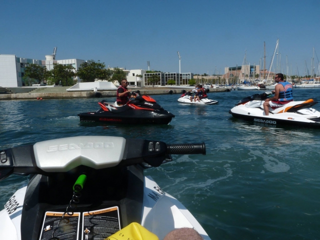  Jet ski sin permiso en el departamento 13 
