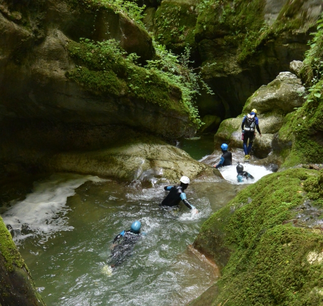  Gran cuenca en el cañón de Grenand 