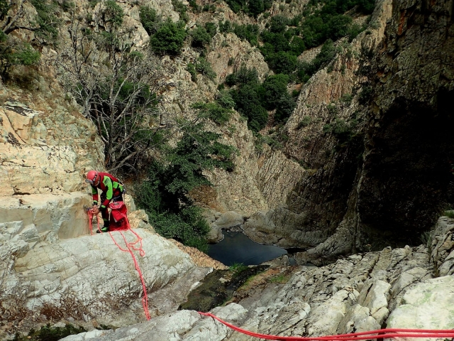 Vía ferramarra en los Alpes Marítimos 