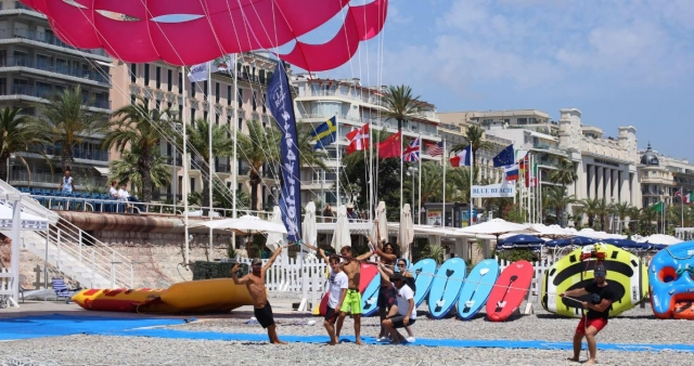  Sesión de parasailing en Niza 