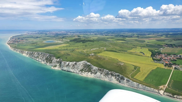 Descubra paisajes impresionantes desde el aire 