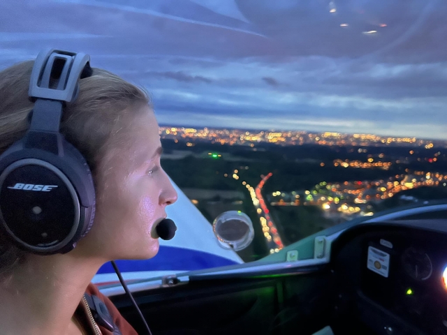  Vuelo introductorio de ULM por la tarde 