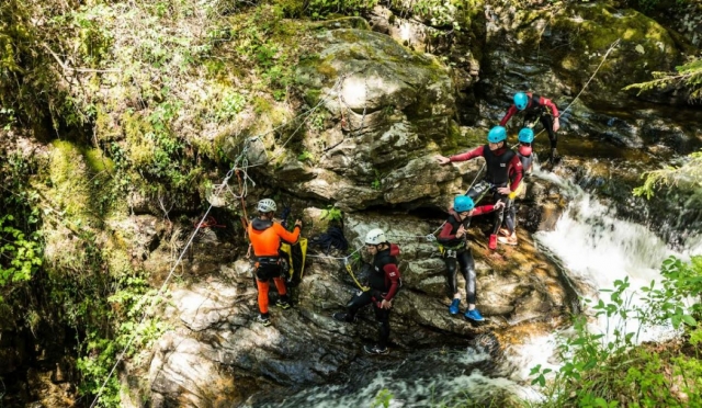 Sesión de vía ferramarra con su instructor 