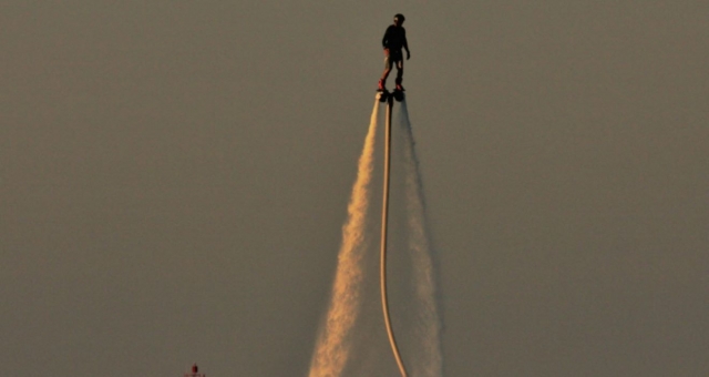  Sesión de flyboard en Córcega 