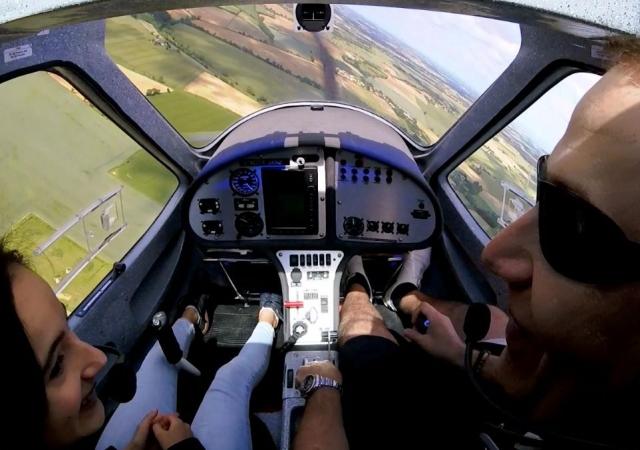  Usted benefíciese de una vista extraordinaria duranle un vuelo ULM 