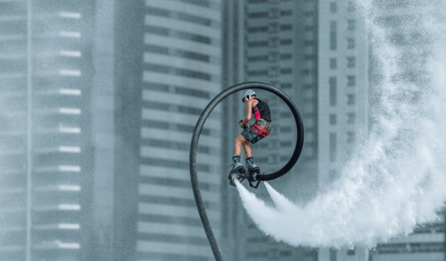  Disfruta de un equipo de alta gama para una sesión de flyboard sensacional 