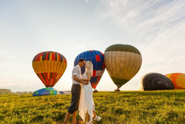 Disfrule de un momento romántico en pareja 