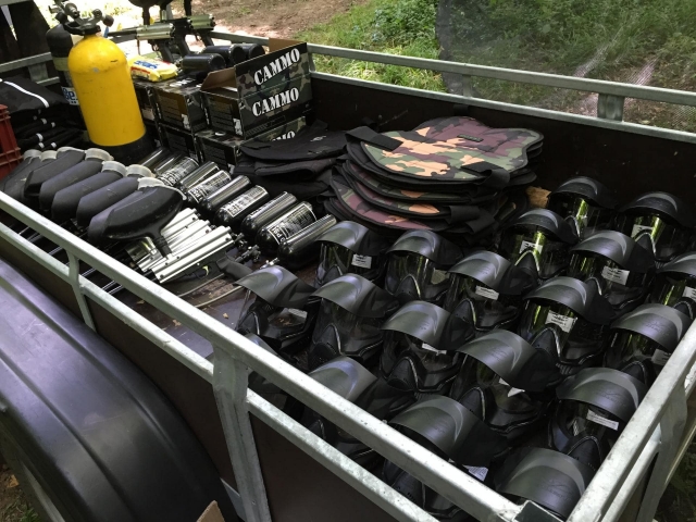  Equipo de gotcha de alta gama 