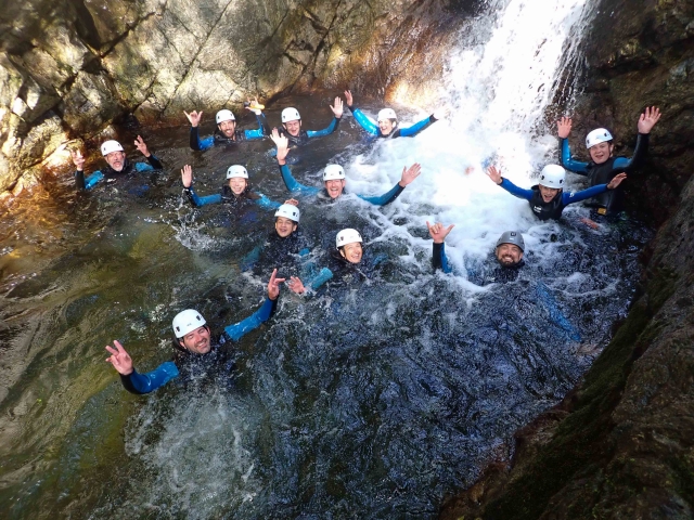  Barranquismo cascada en Ardèche 