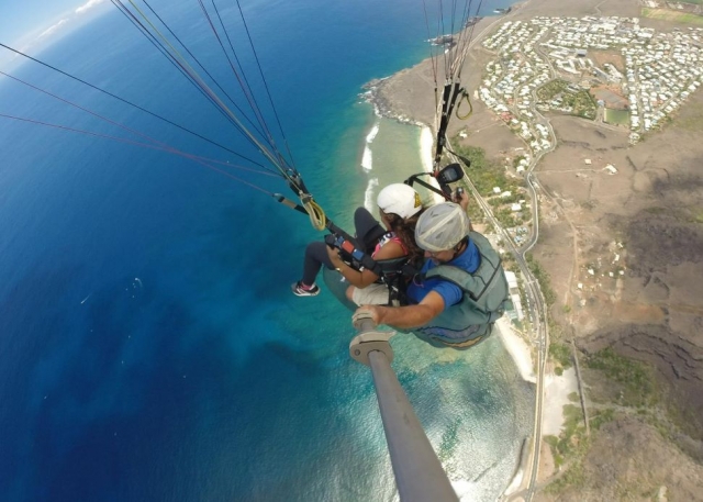  Excepcional vista panorámica en parapenle 