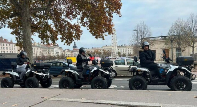  Camicrema en cuatrimotos en Lyon