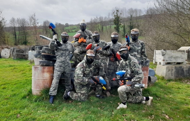  Equipo de gotcha victorioso 