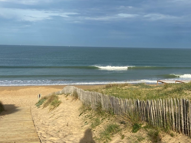  Condiciones ideales para surfear en La Tranche-sur-Mer 