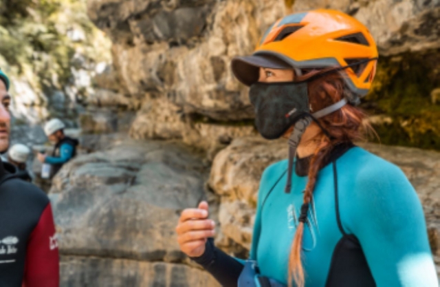 Instructor de barranquismo profesional 