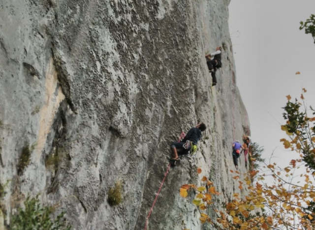  Sesión de escalada con un instructor titulado 