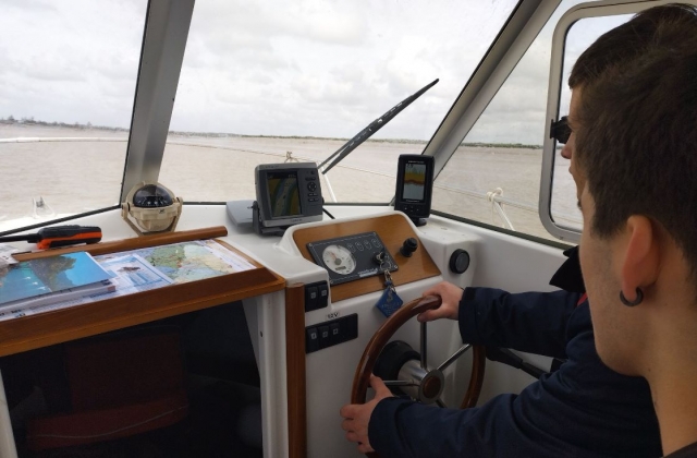 Para excursiones en barco es posible hacerlo con patrón 