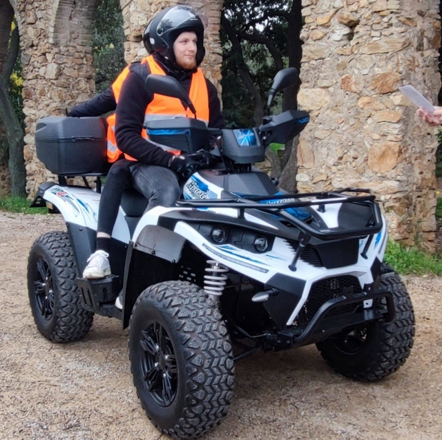  Paseo en cuatrimoto eléctrico por las tres ciudades hermanas 