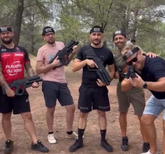  Juego de laser tag en Var 