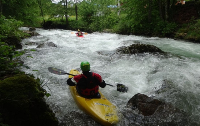  Sesión de piragüismo 