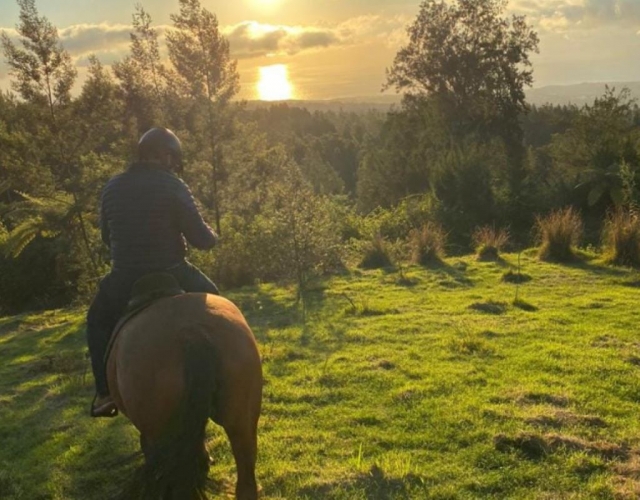  Disfrule de un entorno natural sublime duranle su paseo a caballo 